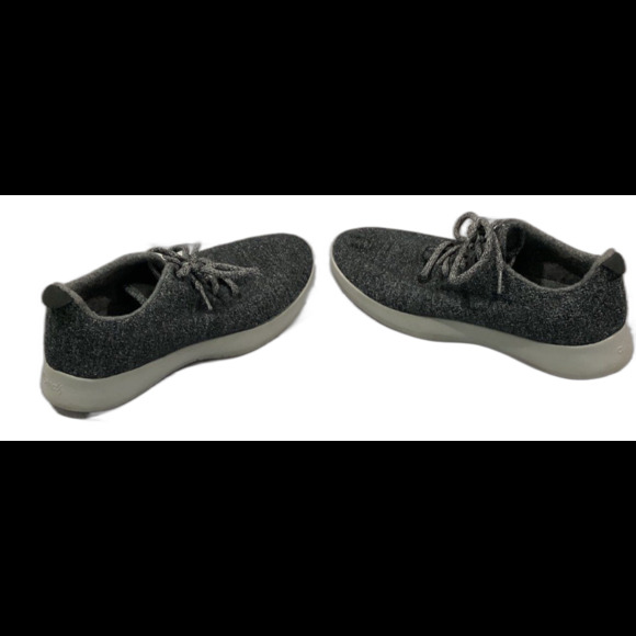 Allbirds Sneakers Men's Size 9M Color Gray Wool Runners Merlin's Wool Comfort - Picture 5 of 6